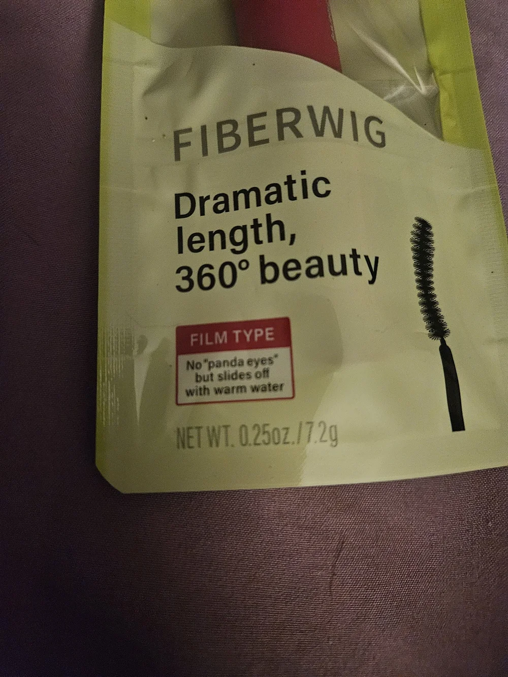 Fiberwig Mascara in Deep Black - Red Tube